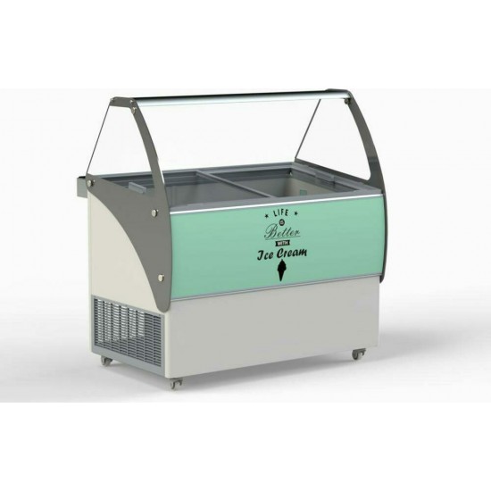 ELEGANTE 56 Βιτρίνα χύμα παγωτού