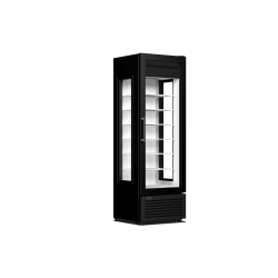 CRF 400 3D GLASS Κάθετη βιτρίνα κατάψυξης στατικής ψύξης 3 όψεων