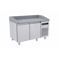 PIZCT88/I/G Ψυγείο πάγκος 80cm πλάτος (για  ταψιά 60x40) με  2 πόρτες χωρίς  καπάκι, με γρανίτη