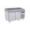 PIZCT88/I/G Ψυγείο πάγκος 80cm πλάτος (για  ταψιά 60x40) με  2 πόρτες χωρίς  καπάκι, με γρανίτη