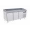 PIZCT888/I/G Ψυγείο πάγκος 80cm  πλάτος (για ταψιά  60x40) με 2 πόρτες  χωρίς καπάκι, με  γρανίτη & ουδέτερη  συρταριέρα  