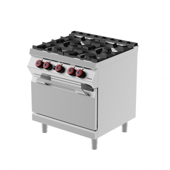 FAG72M0 - Φούρνος αερίου με 4 καυστήρες