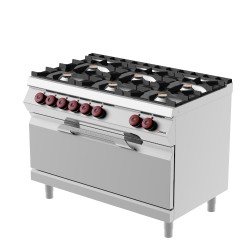 FEE73MM - Ηλεκτρικός φούρνος με 6 ερμητικούς καυστήρες