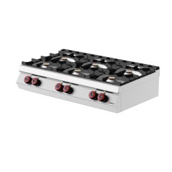 FE073T0 - Σειρά αερίου με 6 καυστήρες - Top Line