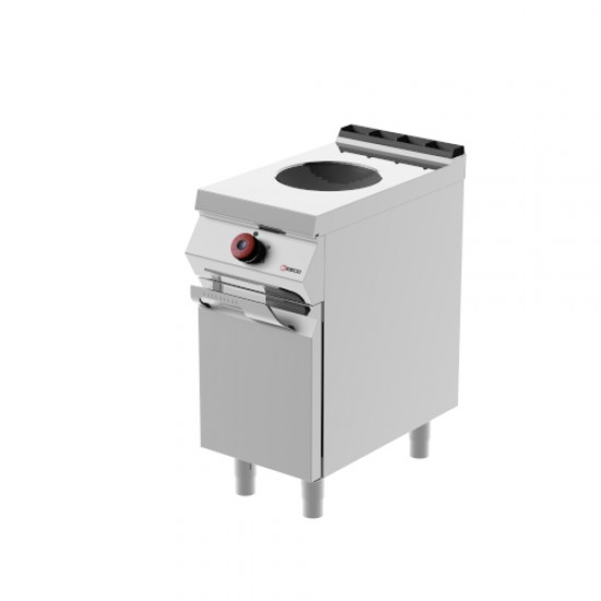 IW071MA - μονή επαγωγική ηλεκτρική κουζίνα wok με αρθρωτή πόρτα