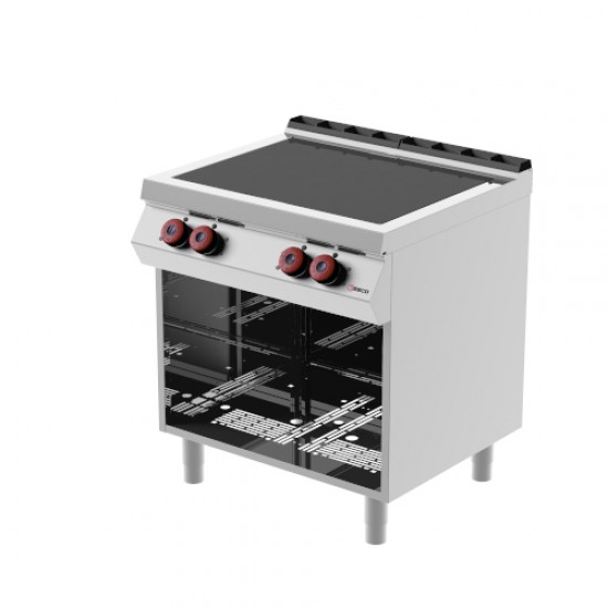 ID072M0 - επαγωγική ηλεκτρική κουζίνα 4 εστιών 