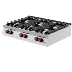 FA093T0 - Κουζίνα αερίου με 6 καυστήρες