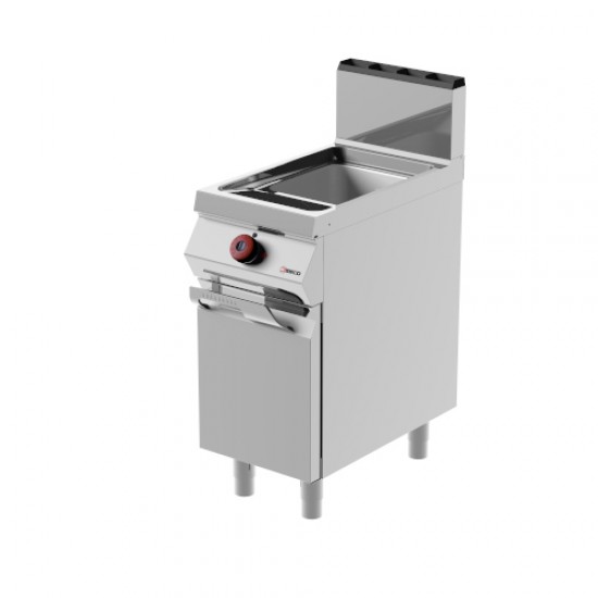 FRG71ME - Φριτέζα αερίου μονού μπολ με καυστήρες μέσα στο μπολ