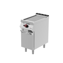 FTG71MG - Επιφάνεια τηγανίσματος αερίου μονής πλάκας με αρθρωτή πόρτα