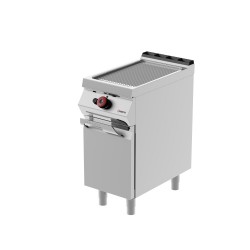 FTG71MH - Επιφάνεια τηγανίσματος αερίου μονής πλάκας με αρθρωτή πόρτα