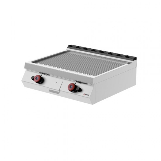 FTG72TB - Κουζίνα αερίου με διπλή πλάκα τηγανίσματος - Top Line