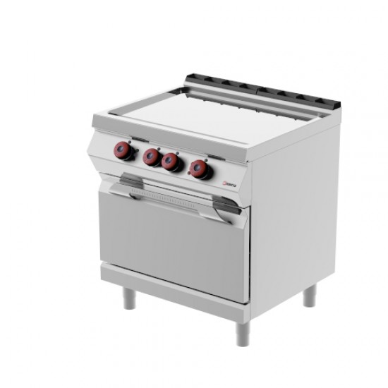 FTE72ED - Ηλεκτρική κουζίνα τηγανίσματος διπλής πλάκας με ηλεκτρικό φούρνο