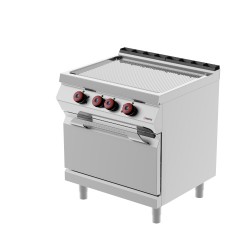 FTE72EE - Ηλεκτρική κουζίνα τηγανίσματος διπλής πλάκας με ηλεκτρικό φου΄ρνο