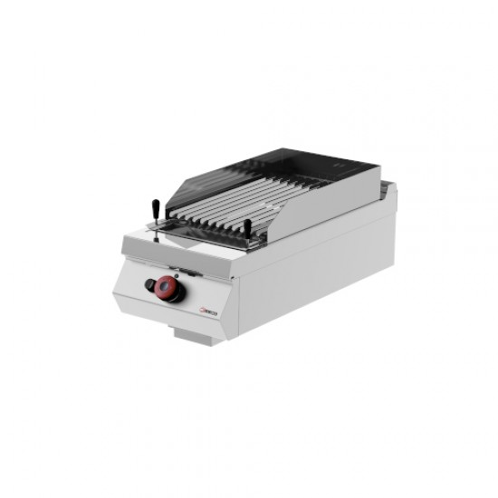 GPG91TA - Ψησταρία με πέτρα λάβας και πόδια=80mm