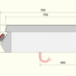 IR072T0 - Ηλεκτρική εστία με 4 γυάλινες κεραμικές πλάκες - top line