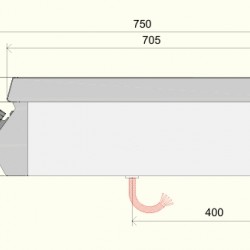 IR071T0 - Ηλεκτρική εστία με 2 γυάλινες κεραμικές πλάκες – Top Line