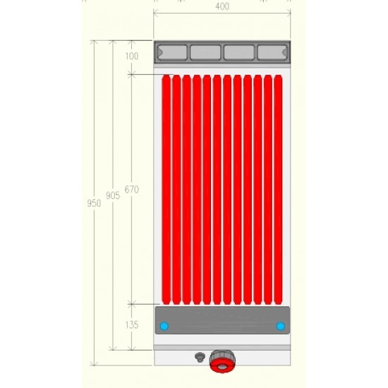 GPG91M0 - Επαγγελματική κουζίνα γκαζιού