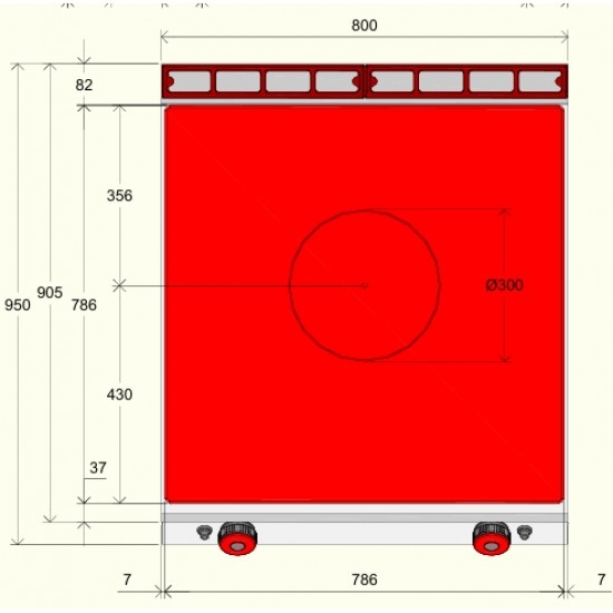 TPG92MA - Επαγγελματική εστία μαγειρέματος αερίου