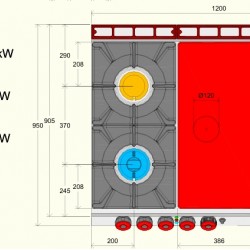 TPG93MF - Επαγγελματικός ηλεκτρικός φούρνος