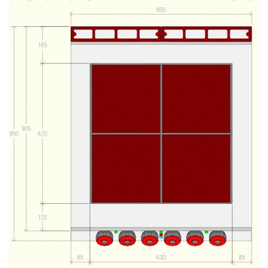 PTE92MB - Επαγγελματικός ηλεκτρικός φούρνος