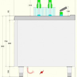 MSE91M0 - Επαγγελματική μονάδα ανύψωσης καλαθιού