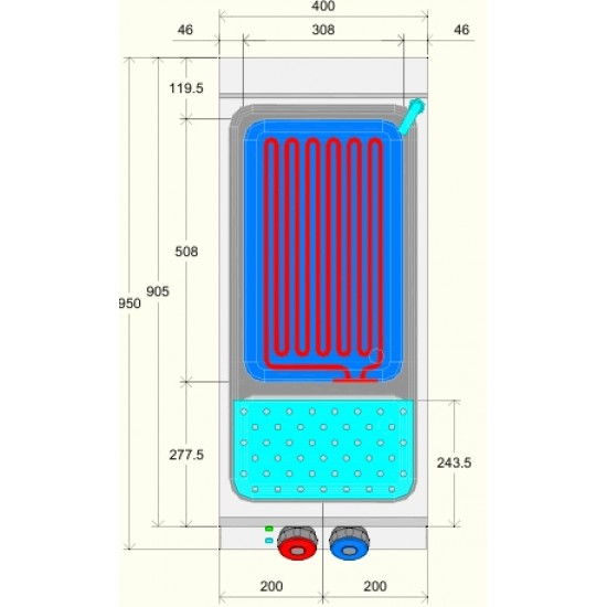 CPE91M0 - Επαγγελματική ηλεκτρική κουζίνα ζυμαρικών