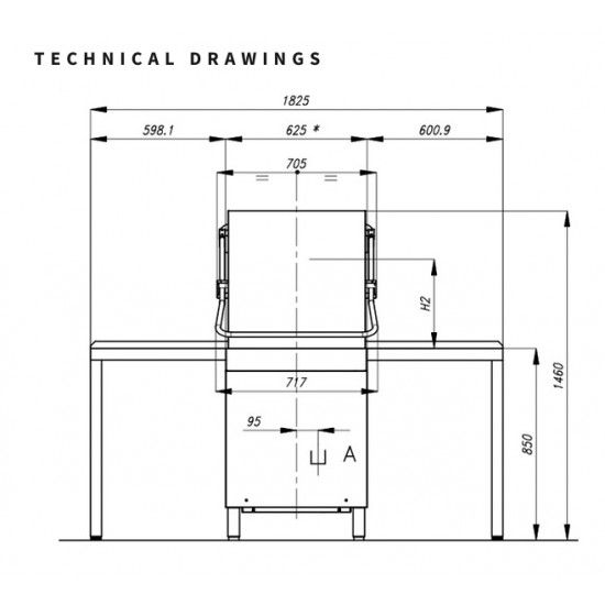 Επαγγελματικό πλυντήριο-καμπάνα PC 12 
