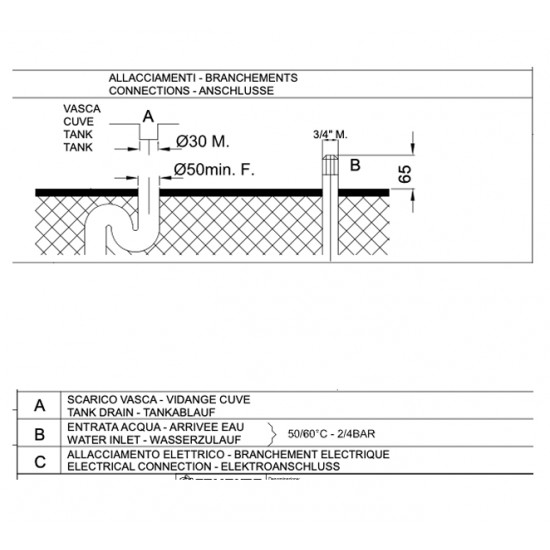 Επαγγελματικό πλυντήριο πιάτων YF 45 R