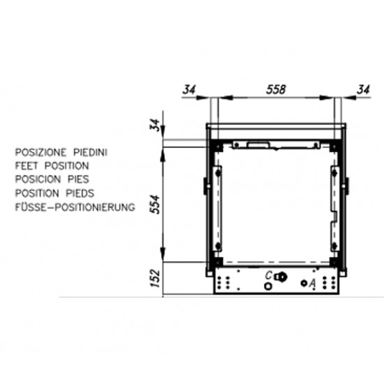 Επαγγελματικό πλυντήριο πιάτων YC 10 R