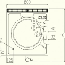 PNG92MF - Κατσαρόλα αερίου
