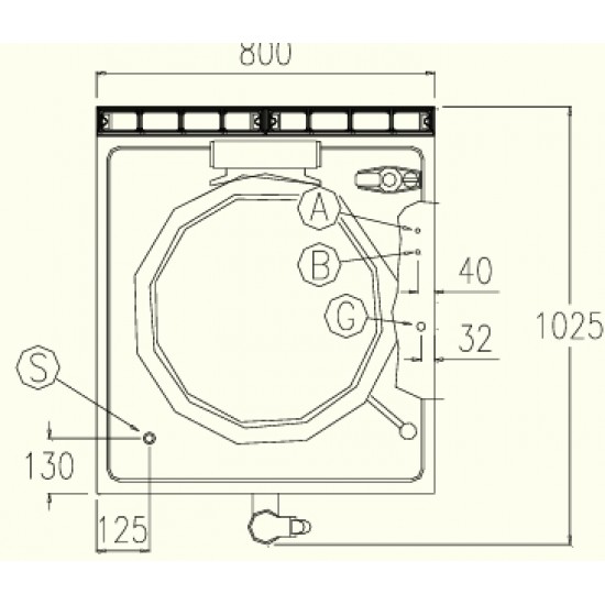 PNG92MH - Κατσαρόλα αερίου