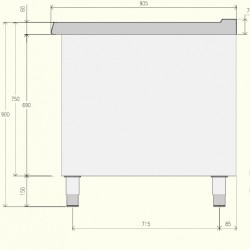 EN091M0 - Κουζίνα ουδέτερου στοιχείου