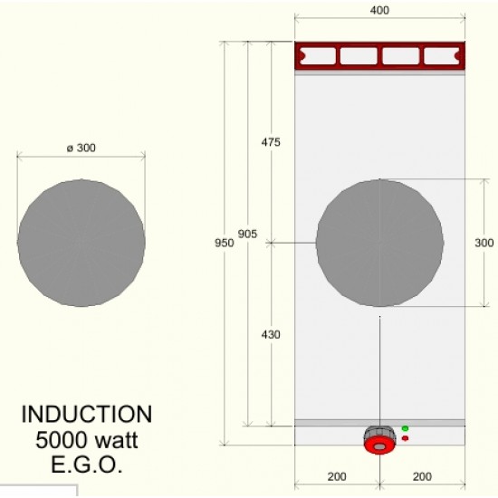 IW091T0 - Ηλεκτρική κουζίνα 