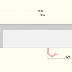 ID091T0 - Ηλεκτρική κουζίνα 2 τετράγωνες πλάκες 