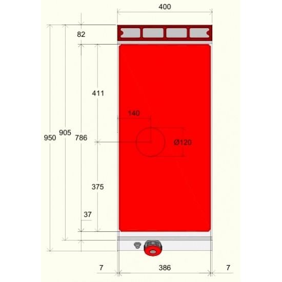 TPG91T0 - Εστία μαγειρέματος αερίου