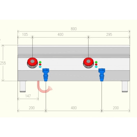 FRE92T0 - Ηλεκτρική φριτέζα