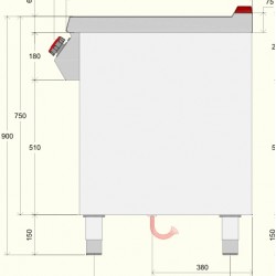 IR071M0 - Ηλεκτρική εστία με 2 γυάλινες κεραμικές πλάκες
