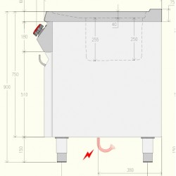 FRE72M0 - Ηλεκτρική φριτέζα με 2 μπολ