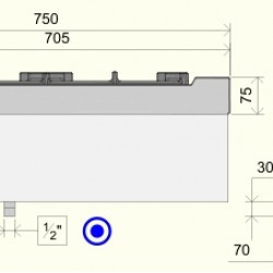 FA071T0 - Σειρά αερίου με 2 καυστήρες - Top Line