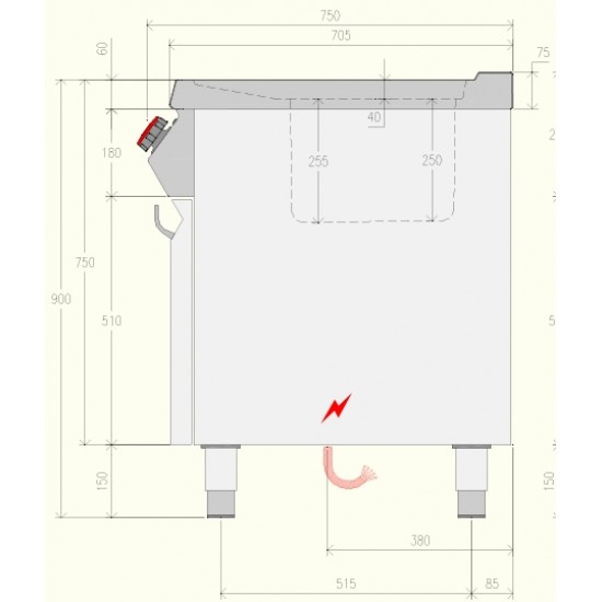 FRE72MF - Ηλεκτρική φριτέζα με 2 μπολ και ηλεκτρονικό έλεγχο