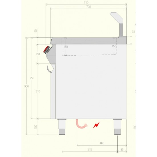 CCE71M0 - Δοχείο υπέρυθρης θέρμανσης 