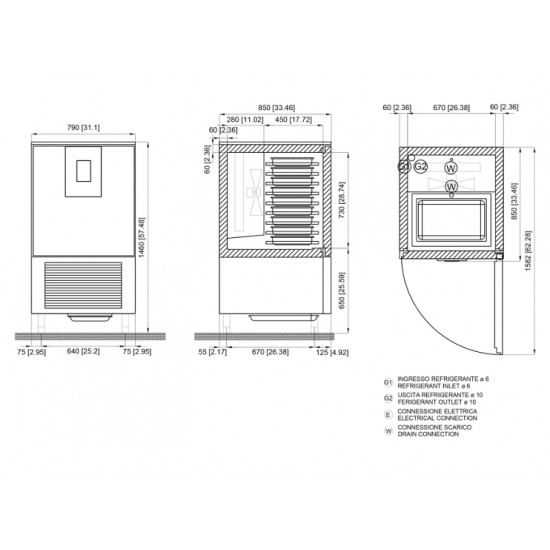 NEO081TA-R290 - COOK & CHILL ΦΟΥΡΝΟΣ