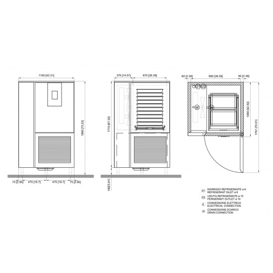 NEO122TA-R290 - COOK & CHILL ΦΟΥΡΝΟΣ
