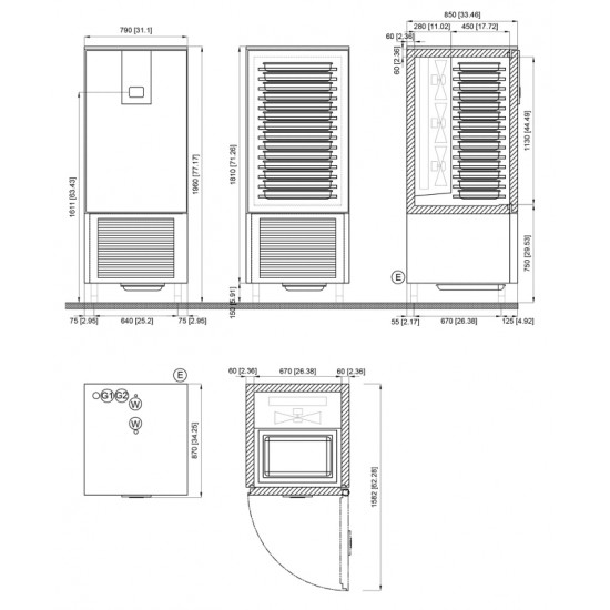 ZO161SA-R290 - ΦΟΥΡΝΟΣ