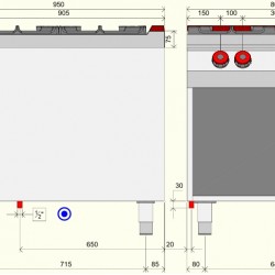 FAE92M0 - Επαγγελματικός ηλεκτρικός φόυρνος