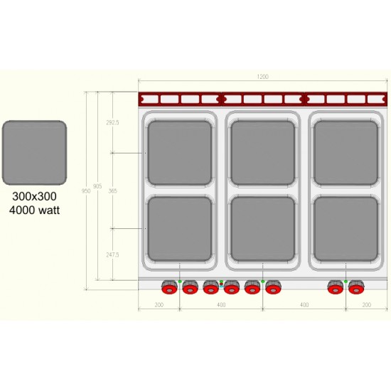 PEE93MM - Επαγγελματικός ηλεκτρικός φούρνος