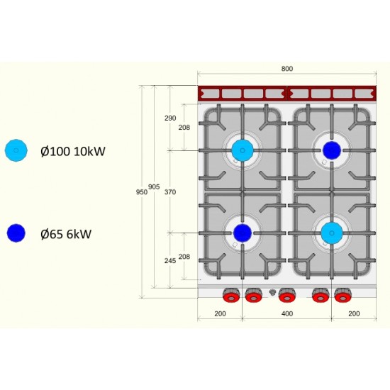 FEE92M0 - Επαγγελματικός ηλεκτρικός φούρνος