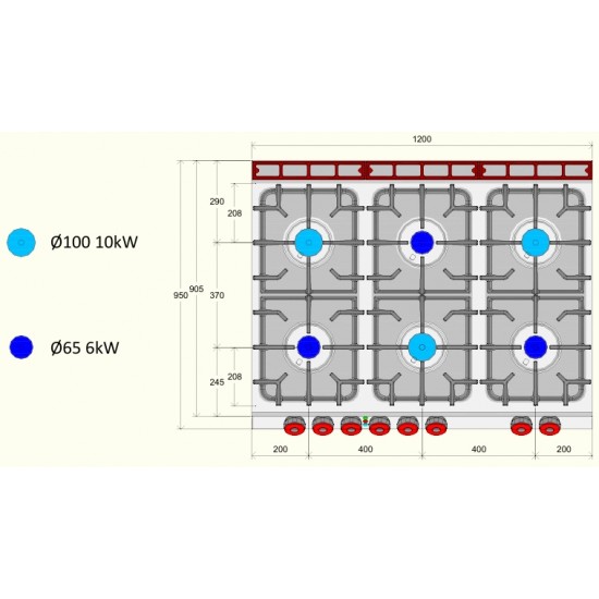 FEE93MM - Επαγγελματικός ηλεκτρικός φούρνος