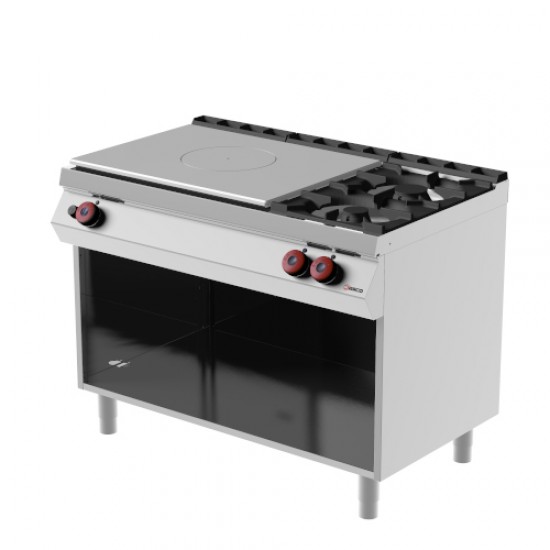 TPG73M0 - Εστία μαγειρέματος αερίου με 2 καυστήρες 