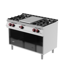 TPG73MC - Εστία μαγειρέματος αερίου με 4 καυστήρες